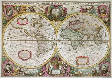 Et nytt land- og vannkart over hele jorden, 1630