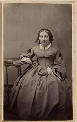 Portrett av en kvinne, 1860-tallet (foto)