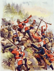 Storming the Heights, illustrasjon fra 