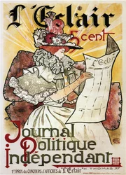 LEclair: Political Journal Independent Poster, 1897