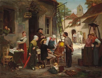 Et nytt skilt for det gamle vertshuset, 1870