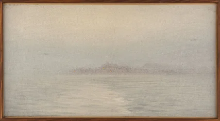 Tåke på havet, ca. 1911 (olje på lerret)