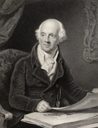 Sir Abraham Hume, 2nd Baronet, gravert av J.Jenkins, fra 