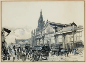 Campfield Market og St. Matthew's Church