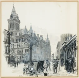 Corporation Road Making, Princess Street og Town Hall