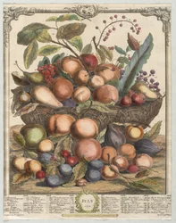 Tolv måneder med frukt: juli 1732.
