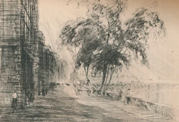 Av alle gatene i Paris er Seinen den mest interessante, c1927, 1927