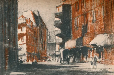 Disse utenlandsk utseende gatene, c1927, 1927