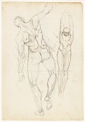 Figurstudier (rekto og verso)