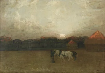 Stubbeåkeren, ca. 1909 (olje på lerret)