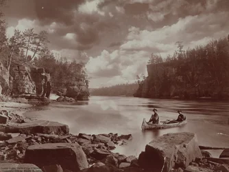 Lower Jaws, Dells of the Wisconsin, 1903 (foto)