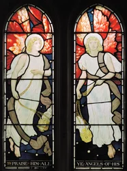 Sensing Angels, 1882 (farget glass)