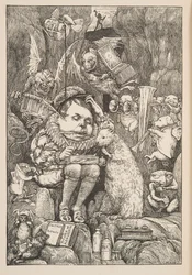 Beveren hadde med seg papir, portefølje og penner, pub. 1876.