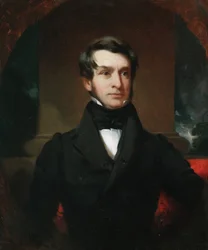 En gentleman fra Wilkes-familien, ca. 1838-40.