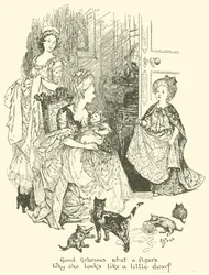 Good Gracious for en figur hvorfor hun ser ut som en liten dwarj