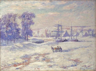Snø ved Quimper, 1909