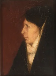 Profil av et kvinnehode