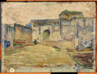 Gatescene, Tanger (krenelert arkitektur)