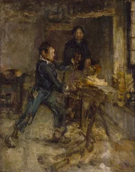 Studie for Young Sabot Maker, ca. 1895.