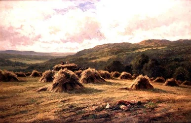 Harvest Time (olje på lerret)