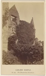 Ludlow Castle. De elisabethanske bygningene.