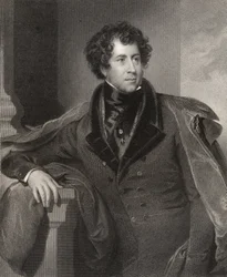 Constantine Henry Phipps, 1st Marquess of Normanby, gravert av H. Robinson, fra 