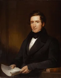 Portrett av Sir Joseph Paxton, mai 1836 (olje på lerret)