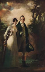 Mr. og Mrs. Robert Campbell av Kailzie, c1805, 1926