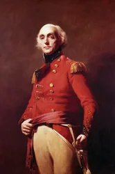 Portrett av William Maxwell (1754-1837), Baronet of Calderwood, maleri av Henry Raeburn (1756-1823)