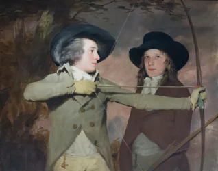 Bueskytterne, ca. 1789–90 (olje på lerret)