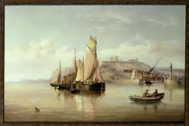 Inngangen til Whitby Harbor