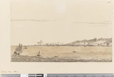 Side 13 Matavai Bay, Otaheite, 1768-75 (wc)