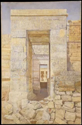 Østinngangen, Tiberius-rommet, Isis-tempelet, Philae
