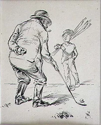 The Last Putt, illustrasjon fra 