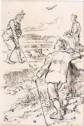 The Winning Golfer, illustrasjon fra 