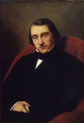Portrett av Ernest Renan 1823-1892, 1860.