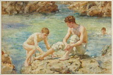 De badende, 1922