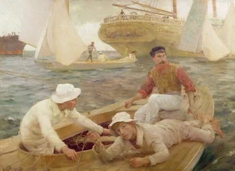 Løpet hjem, 1902