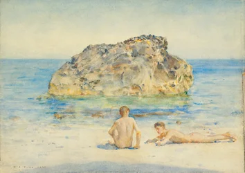 Solbadere, 1921