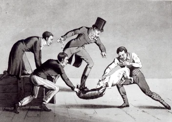 Drawing the Grevling, 1820