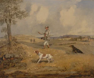Rapphøneskyting, ca. 1825.