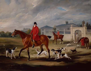 The Oakley Hunt (olje på lerret)