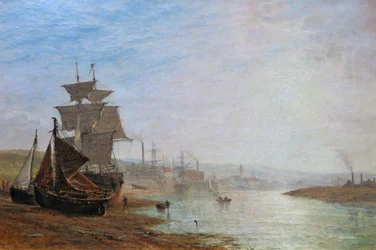 Lavvann nær Shoreham, Sussex