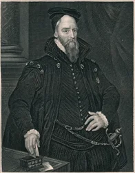 Ambrose Dudley, jarl av Warwick, tidlig på midten av 1800-tallet.