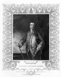 Augustus Keppel, Viscount Keppel, 1725-1786, 1800-tallet.