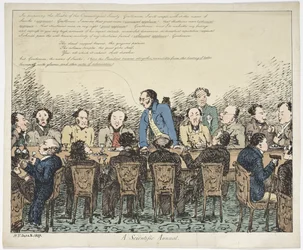 A Scientific Annual, 1837 (farget etsning)