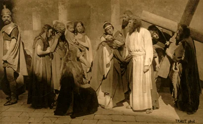 Episode på korsveien, 1922.