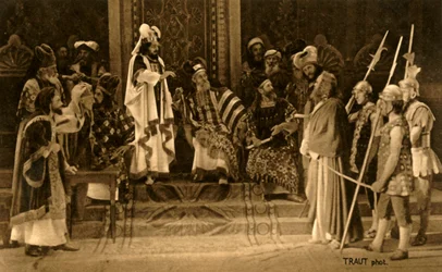 Jesus foran Sanhedrinet, 1922.