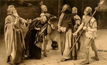Møtet etter fornektelsen, 1922.
