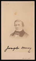 Portrett av Joseph Henry 1797-1878, 1868.